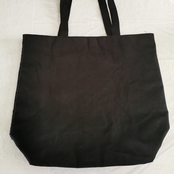 Victoria's Secret Black Sequence Tote Bag - Picture 4 of 10